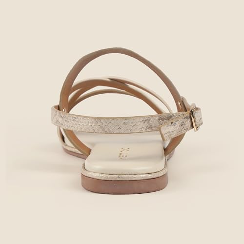 Image of Metro Women's Synthetic Leather Sandals