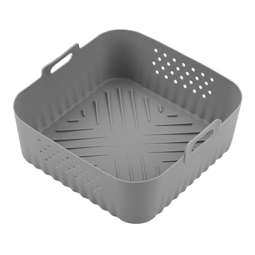 Kaeltsyn Cesta de silicona para freír con aire para NA230, accesorios de repuesto, máquina de aire, bandeja de silicona para hornear