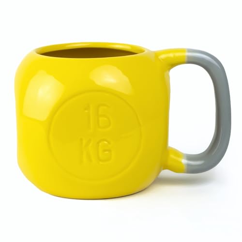 Bidut Mug Kettlebell 500 ml – Cadeau Homme Original Sport...