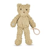 Ryan & Rose Cutie Cuddle Pacifier Holder Animal (Tan)