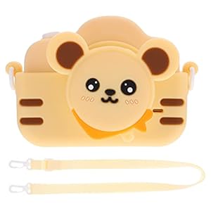 MILISTEN 2 Cartoon Camera Voor Kinderen Meisjes Cadeau Kinderspeelgoed Voor Meisjes Digirig Mini-camera Kindercamera Voor Jongens Peuter Camera Speelgoed Set A3 Plastic Tekenfilm