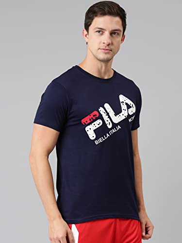 Image of FILA Men's Solid Straight T-Shirt