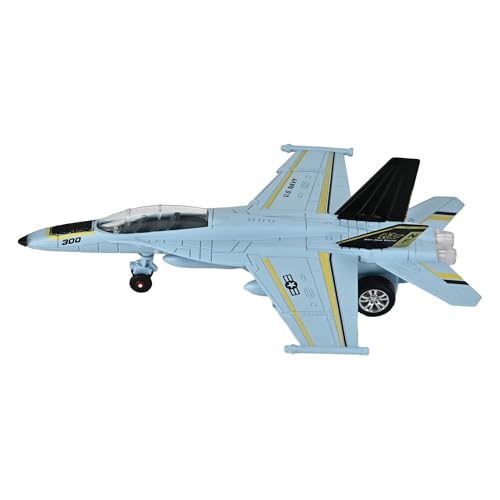 Image of Toys Uncle Diecast Aeroplane Scale Model, (1:400 Fighter Aeroplane with Light and Sound (Type 8))