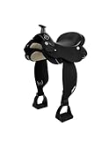 Abetta Adjustable Panels Trail Saddle 15 Black