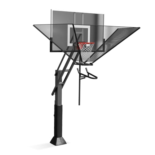 Basketball Rebounder Return Machine Portable Shot Hoop Trainer with 360&deg; Ball Return System Heavy...
