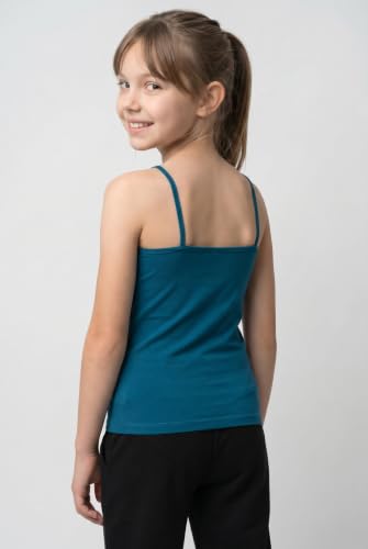 Image of Kurve Girl's Sleeveless Tank Top - Stretch Undershirts Cami Camisole, UV Protective Fabric, Rated UPF 50+ (Made in USA)