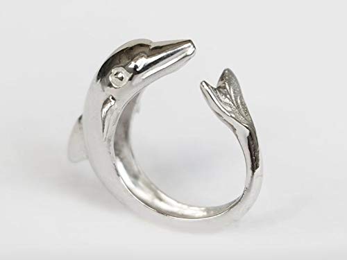 SOVATS Sterling Silver Dolphin Ear Cuff #TOP4
