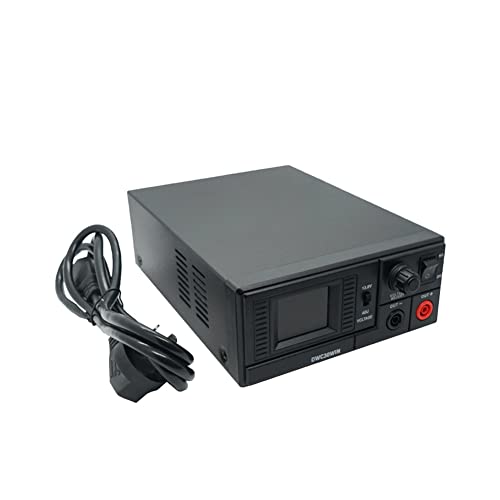 Switching Power Supply DWC30WIN, Universal Compact 13.8 Volt DC 110V AC Home Lab AC-DC Converter Power Supply for CB/HAM Radio Mobile, Output Current 30A(Max), Liquid-Crystal Display4