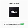 2022 Apple MacBook Air with M2 Chip (13-inch, 8GB RAM, 256GB SSD Storage) (QWERTY English) Space Grey (Renewed)
