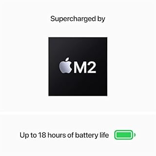 2022 Apple MacBook Air with M2 Chip (13-inch, 8GB RAM, 256GB SSD Storage) (QWERTY English) Space Grey (Renewed)