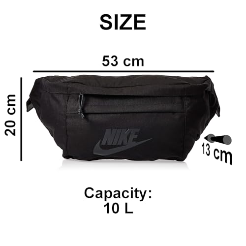 Nike Unisex Adult Waist Pack, Black NKBA5751 10, Multicolour(Black/Black), BA5751, Nk Tech Hip Pack