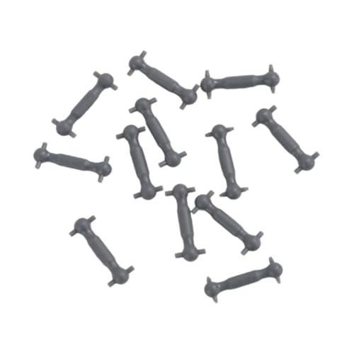 Garende Set of 12 HO Scale Motor Drive Rods for Train Models, Connecting Rods for DIY Projects, 9.5mm