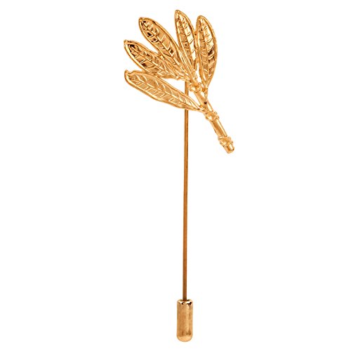 tripin Golden Royal Shape Lapel PIN Brooch for Men in A Gift Box TNCP1235-picture-45