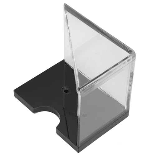 SKISUNO Soporte de Acrílico Transparente para Naipes, Caja de Almacenamiento para 4 Barajas, Organizador Compacto para Juegos de Cartas, Accesorio para Juegos de Mesa