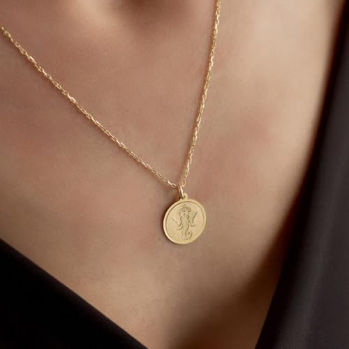 Collier argent 925 LKBEADS et pendentif divinité hindoue aux finitions or