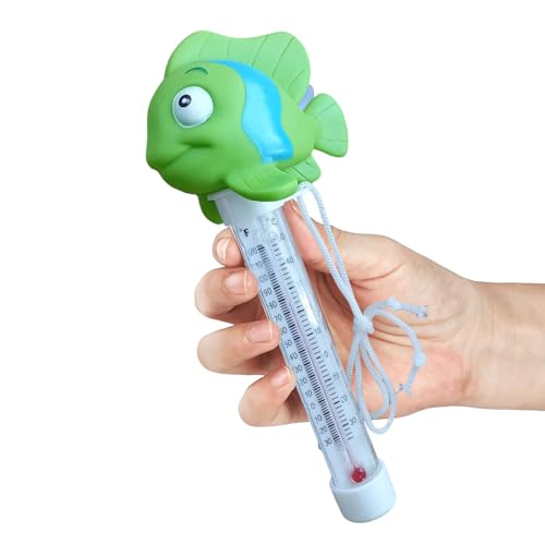 Termómetro de Piscina | Pantalla Grande para Acuario,Termómetro Divertido para Piscina,Uso Interior Exterior Spa Piscina