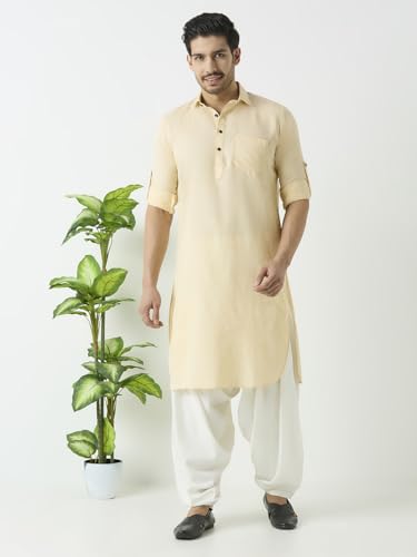 Image of Rajubhai Hargovindas Men's Premium Pathani Kurta