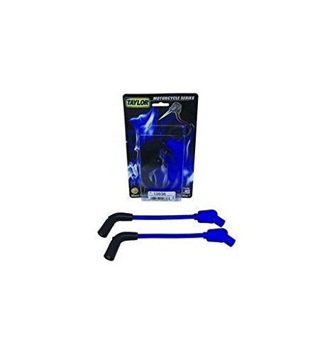 Cavi candele blu 8mm - pari lunghezza 20 cm per