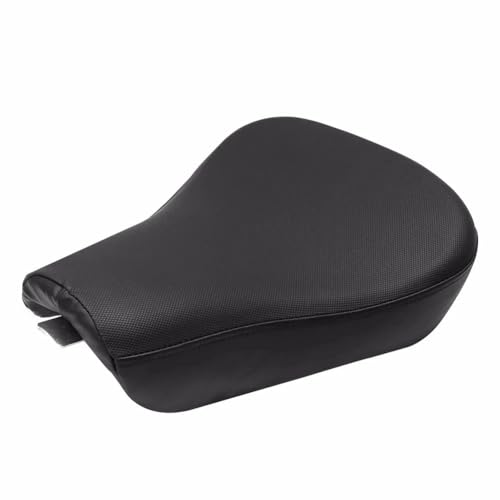 Asiento delantero individual de PU para moto Sportster Forty Eight y XL 1200 883 negro