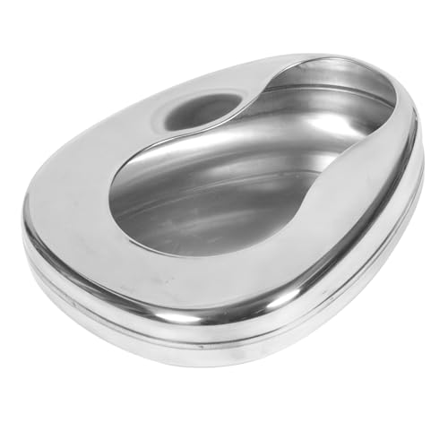 FOMIYES Tragbare Bettpfanne Urinal Für Bettlägerige Patienten Pflegeheim Leicht Zu Reinigen Praktisch