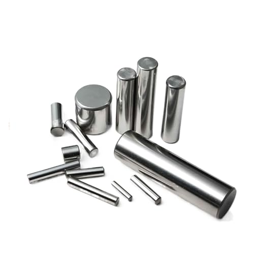 Cylindrical Pin 304 Stainless Steel M3 M4 5mm-20mm-30mm-50mm Locating Dowel 10pcs Fixed Shaft Solid Rod GB119 Pins ( Size : M3(10Pcs) , Color : 50mm )