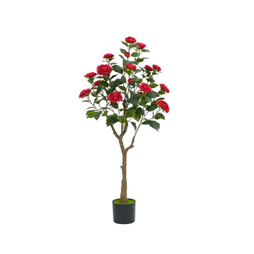 [LJKI] �l�H�ϗt�A�� �V���v�� �t�F�C�N�O���[�� �ϗt�� 120cm ���� �t�F�C�N �R���� ��^ ���b���Ȃ� �C���e���A ���b�h ���L �R�� �����s�v �ϗ��A�� ���� �L�b�`�� ���r���O �I�t�B�X �X�� ���j�� �v���[���g�p ���蕨 �K���̖� ��