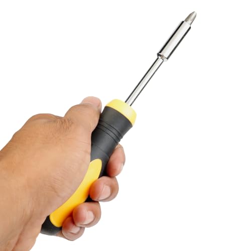 Image of Spartan 31 in 1 Precision Screwdriver Set | Compact Magnetic Repair Tool Kit with Assorted Bits & Storage Case for Mobile, Laptop, Watch, Camera, Electronics & DIY Use