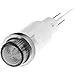 Allpoints 38-1511 Signal Light, 1/2" Dia., 3/16" Tab Terminal, Round, Amber, 250V, 1/3 Watt,