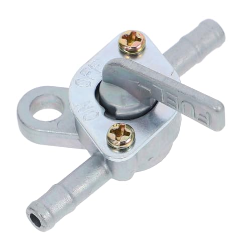 Ciieeo Valvola Carburante Moto in Alluminio Resistente Rubinetto Serbatoio Facile Da Usare Per Off-road e Atv Compatibile Con Diversi Veicoli