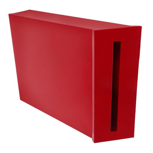 GALPADA Retro Iron Mailbox Tinplate Mailbox for Home Decor As Rustic Mail Holder for Garden Office Use