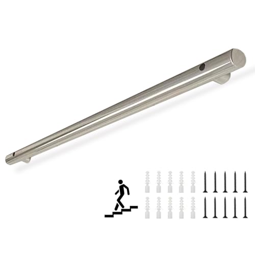Main courante d'escalier acier inoxydable rampe murale intérieure extérieure 600cm - 2