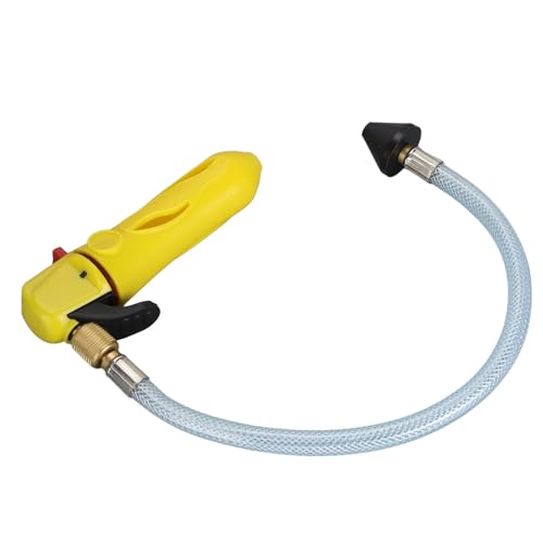 Destapacaños con rosca para tuberías de condensado de aire acondicionado, material ABS, limpieza eficiente con CO2, drenaje rápido (Amarillo) miniatura 3