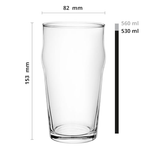 Miniatura 2 de Glasmark Krosno Conjunto De Vasos De Cerveza 6x0,53l De Artesanal