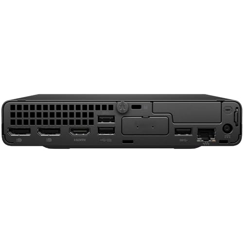Image of HP Elite Mini 600 G9 MFF Business Desktop Computer, 13th Gen Intel 14 Cores i5-13500T (Beat i7-12700T), 16GB DDR5 RAM, 512GB PCIe SSD, WiFi 6, Bluetooth, Keyboard and Mouse, Windows 11 Pro, Tilsiy