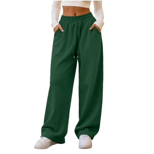 Baggy sweatpants for women Wide Leg drawstring pants with Pockets - image 5