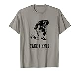 Jugadores de fútbol opinión arrodillarse en la camiseta de desobediencia civil Camiseta