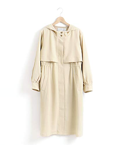 (マジェスティックレゴン) MAJESTIC LEGON バックプリーツフードコート 1002071009 S ベージュ