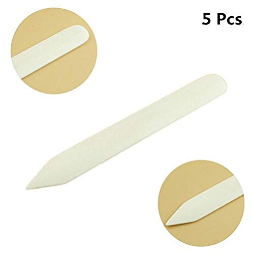 Bone Folder Creaser Scoring Folding Creasing Paper Leather DIY Craft Tool,white (5 Pcs) - Thumbnail 6