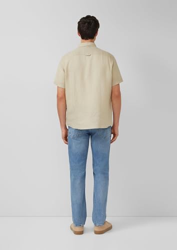 s.Oliver Herren Hemd – Regular Fit, Kentkragen, Kurzarm – Ansicht 8
