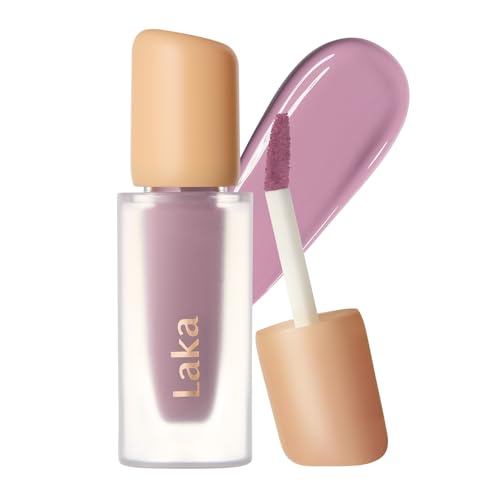 Image of Laka Fruity Glam Tint | Glowing Korean Lip Tint with Hydrating Lightweight Texture | Buildable Color, Non-Sticky High Shine Gloss | K-Beauty Korean Makeup | #183 Icy, 0.15oz