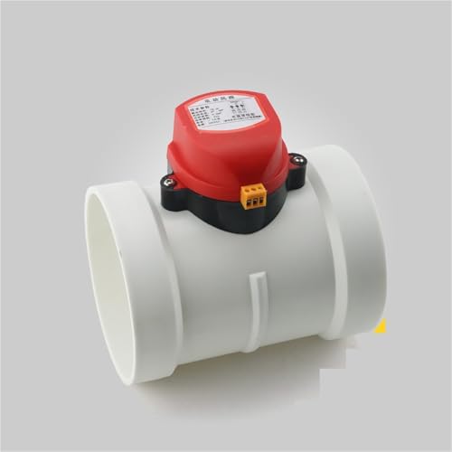 Válvula de retención motorizada de PVC de 75mm y 220V CA con compuerta de ABS resistente 2