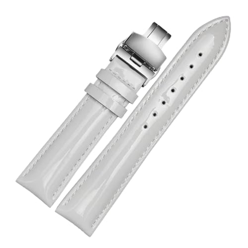 YINGO h̖{vvoh puhXgoh t@bVuXbg 14 16 18 20mm ubN bh p[v(White Folding,18mm golden clasp)