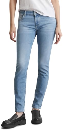 Marc O'Polo Damen Jeanshose mit Stretch-Anteil Slim Fit, Blau (Play With...
