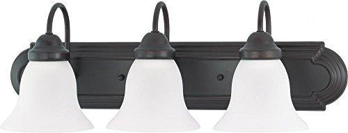 Image of Nuvo Lighting 60 /3162 Traditional Three Light Vanity from Ballerina Collection in Bronze /Dark Finish