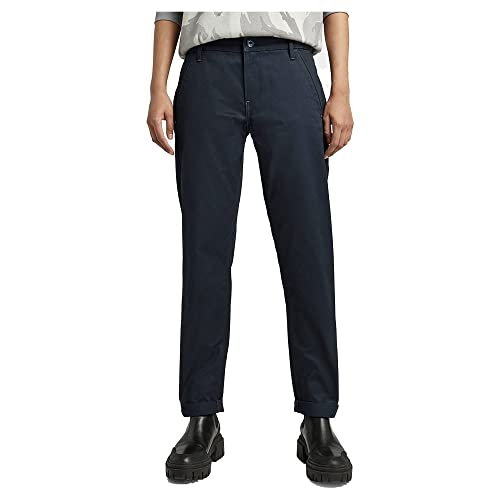 G-STAR RAW Damen Kate Boyfriend Chino, Blau (Salute D22539-C072-C742), 29W / 34L
