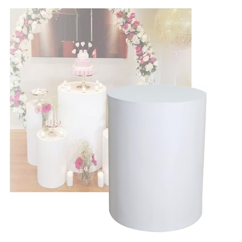 Socle cylindrique de 100 kg pour présentation de collection en magasin