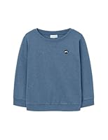 NAME IT Jungen Nkmvimo Ls Bru Noos Sweatshirt, Coronet Blue, 134-140 EU