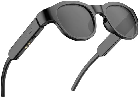 Smart Glasses for Kids,Polarized Sunglasses with Bluetooth Speaker,Athletic/Outdoor UV Protection and Voice Control,Kids Ages 6-12 (Grey Lens)