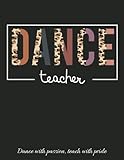 Dance Teacher Notebook