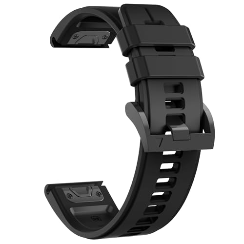 U-LIMVE �r���v�o���h Garmin Fenix 8 51mm/Fenix 7X/Fenix 6X/Fenix 5X/Fenix 3/Quatix 8 51mm/Tactix 8 51mm�p 26mm�V���R���N�C�b�N�t�B�b�g�o���h